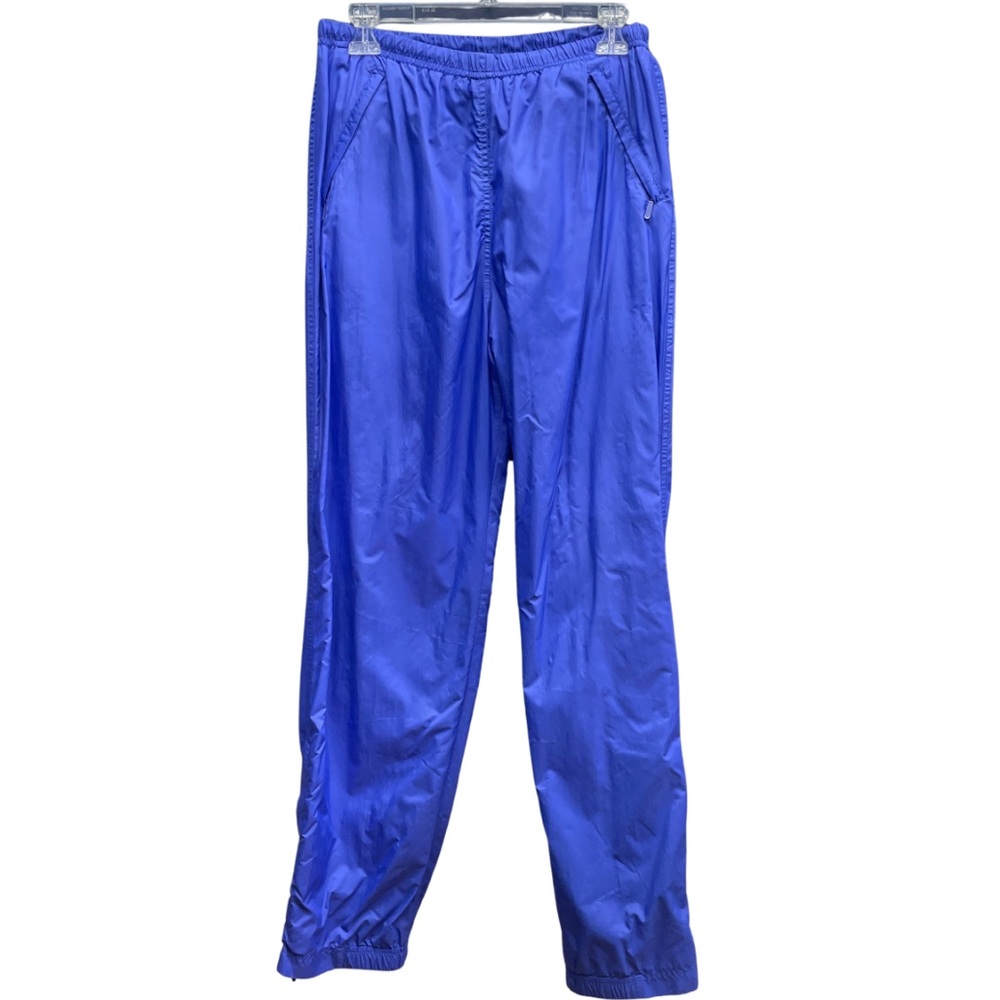 Vintage Woolrich Blue Nylon Ultra Waterproof Windproof Snow Pants Sz M